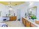 Bright bathroom features double sinks and plenty of storage space at 2626 Greenwillow Dr, Orlando, FL 32825