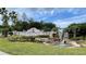 The Preserve community entrance sign with lush landscaping and a water feature at 2626 Greenwillow Dr, Orlando, FL 32825