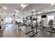 Well-equipped fitness center featuring modern exercise machines and ample workout space at 304 E South St # 1023, Orlando, FL 32801