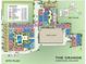 Community site plan showing the layout of the buildings, pool, parking, and amenities at 304 E South St # 1023, Orlando, FL 32801