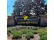 Community sign for SummerView featuring stone pillars and manicured landscaping at 3301 Bethpage Loop, Mount Dora, FL 32757