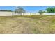 Spacious backyard surrounded by a tall privacy fence and offering room for recreation at 332 Blue Lake Cir, Kissimmee, FL 34758