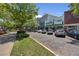 Street view featuring shops with lush trees and parking on brick paved road, creating an attractive atmosphere at 336 Sunset Oaks Rd, Winter Garden, FL 34787