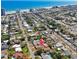 Aerial view showcases location to the beach, nearby businesses and the neighborhood at 340 Zelda Blvd, Daytona Beach, FL 32118