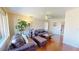 Cozy living room featuring hardwood floors and natural light at 340 Zelda Blvd, Daytona Beach, FL 32118