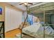 Bedroom with cozy seating, a bunk bed and closet, perfect for a room at 400 Shelby Ct, Apopka, FL 32712