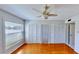 Bright bedroom with large closet and window at 408 E Orlando Ave # 2A, Ocoee, FL 34761