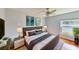 Charming main bedroom featuring a water view window at 408 E Orlando Ave # 2A, Ocoee, FL 34761