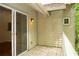 Private tiled balcony with entrance through glass sliding doors at 415 N Fern Creek Ave, Orlando, FL 32803