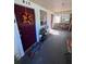 Unit entrance with welcome mat, decorated door, and cozy front porch at 415 N Fern Creek Ave, Orlando, FL 32803