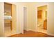 Hallway shows access to bathroom, kitchen, and closet at 415 N Fern Creek Ave, Orlando, FL 32803