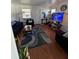 Comfortable living room with hardwood floors, decorative elements, and natural light at 415 N Fern Creek Ave, Orlando, FL 32803