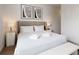 Serene bedroom with a plush bed, bedside tables, and modern lighting at 485 Famagusta Dr, Davenport, FL 33896