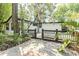 Inviting backyard showcasing a well-maintained deck area and beautiful landscaping, adding to its allure at 506 S Hyer Ave, Orlando, FL 32801