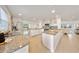 Spacious kitchen featuring an island, modern appliances, and ample countertop space at 506 S Hyer Ave, Orlando, FL 32801