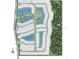 Community map highlighting amenities, waterways, and residential street layout at 5333 Spoonflower Ct, St Cloud, FL 34771