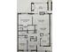 Detailed floor plan showcasing the layout of the home, including the kitchen, bedrooms, and living areas at 6 Escondido Cir # 64, Altamonte Springs, FL 32701