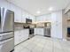 Open kitchen layout featuring stainless steel appliances and lots of cabinet storage at 6 Escondido Cir # 64, Altamonte Springs, FL 32701