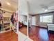 Mirror reflecting the main bedroom with walk-in closet and comfortable setting at 6 Escondido Cir # 64, Altamonte Springs, FL 32701