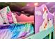 Unique bunk beds with custom mural and fun theme at 7618 Oakmoss Loop, Davenport, FL 33837