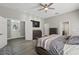 Spacious main bedroom featuring lots of closet space, and an ensuite bathroom at 931 Croton Rd, Celebration, FL 34747