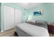 Bright bedroom with ample closet space and neutral decor for a serene atmosphere at 1162 Carmel Cir # 440, Casselberry, FL 32707