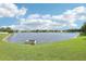 Scenic view of the lake from the backyard at 14819 Braywood Trl, Orlando, FL 32824