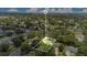 Beautiful aerial view of the property showcasing its location and lush surroundings, with downtown in the distance at 1511 Crestline St, Orlando, FL 32806