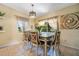 Cozy dining room with stylish furniture and a sunny window view at 1725 Marcia Dr, Orlando, FL 32807
