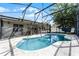 Beautiful pool area with full screen enclosure, perfect for relaxing and entertaining outdoors at 1802 Hagen Ct, St Cloud, FL 34771