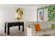 Lounge area featuring foosball table and botanical wallpaper at 1864 Nice Ct, Kissimmee, FL 34747