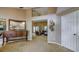 Inviting entryway with decor and access to living area, featuring neutral tones and elegant touches at 203 Red Bud Ct, Lake Mary, FL 32746