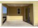 This patio offers a comfortable outdoor living space, perfect for relaxing at 2286 Broadbrook Dr, St Cloud, FL 34771