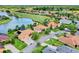 This home is located in a beautiful community with water views, a golf course, and mature landscaping at 313 Sorrento Rd, Poinciana, FL 34759