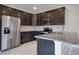 Modern kitchen featuring stainless steel appliances and ample counter space at 5089 Caspian St, St Cloud, FL 34771