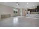 Open-concept living room connected to the kitchen for easy entertaining at 5089 Caspian St, St Cloud, FL 34771