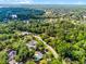 Expansive aerial view featuring lush tree coverage and beautiful homes that provides a serene living experience at 102 Wild Plum Ln, Longwood, FL 32779