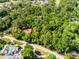 Aerial view featuring lush tree coverage and beautiful homes that provides a serene living experience at 102 Wild Plum Ln, Longwood, FL 32779