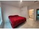 Bedroom featuring neutral walls, closet and tile flooring at 1134 Pando Loop, Orlando, FL 32824