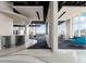 Luxurious lobby and bar area with stylish modern furnishings and city views at 150 E Robinson St # 409, Orlando, FL 32801