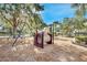 Community playground with swings, slides, and safe, cushioned ground cover for to enjoy at 2425 Rambling Oaks Way, Kissimmee, FL 34746