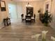 Inviting dining room with wood flooring, chandelier, dining table, and tasteful decor at 3131 Lowndes Dr, Winter Park, FL 32792