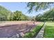 Community tennis courts surrounded by lush greenery, offering residents a scenic and active lifestyle at 32613 View Haven Ln, Sorrento, FL 32776