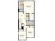 Upstairs floor plan of primary suite with bath, bedrooms with closets, loft, and bath two at 3535 Mayfair St, Kissimmee, FL 34758
