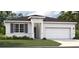 Charming single-story home with neutral color palette, well-manicured lawn and attached garage at 403 Shoreview Sands Ave, Mascotte, FL 34753