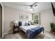 Well-lit bedroom with a ceiling fan, attractive decor and comfortable feel at 5005 Laguna Bay Cir # 17, Kissimmee, FL 34746
