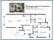 Detailed floor plan illustrating a 3 bedroom, 2 bath condo layout with measurements at 5005 Laguna Bay Cir # 17, Kissimmee, FL 34746