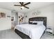 Bright main bedroom featuring a vanity and modern decor at 5329 Royal Point Ave, Kissimmee, FL 34746
