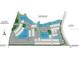 Community map showing the layout of homesites, lakes, and wetland preserve at 5663 Loggia Ln, Kissimmee, FL 34758