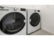 Modern laundry room featuring an LG washer and dryer at 715 Chinoy Rd, Davenport, FL 33837